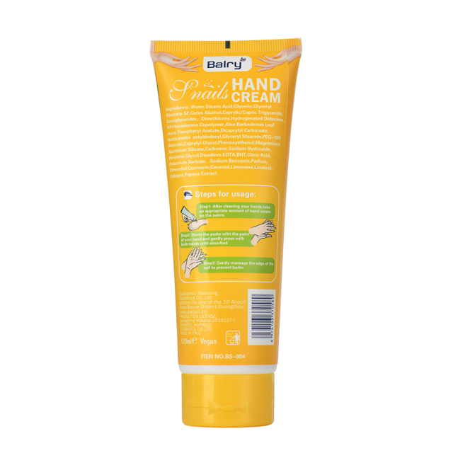 Balry Moisturizing Dry Skin Snail Hand Cream