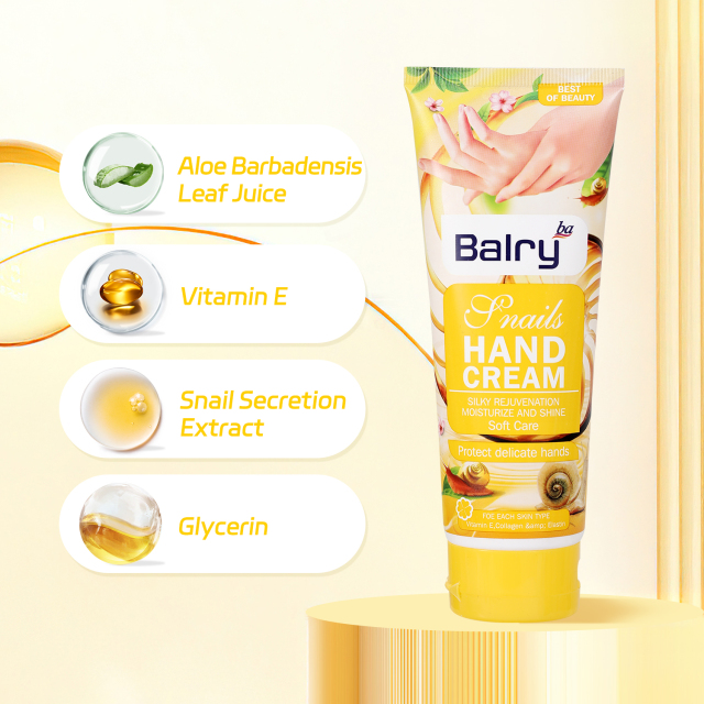 Balry Moisturizing Anti-Cracking Skin Care Snail Extract Hand Cream