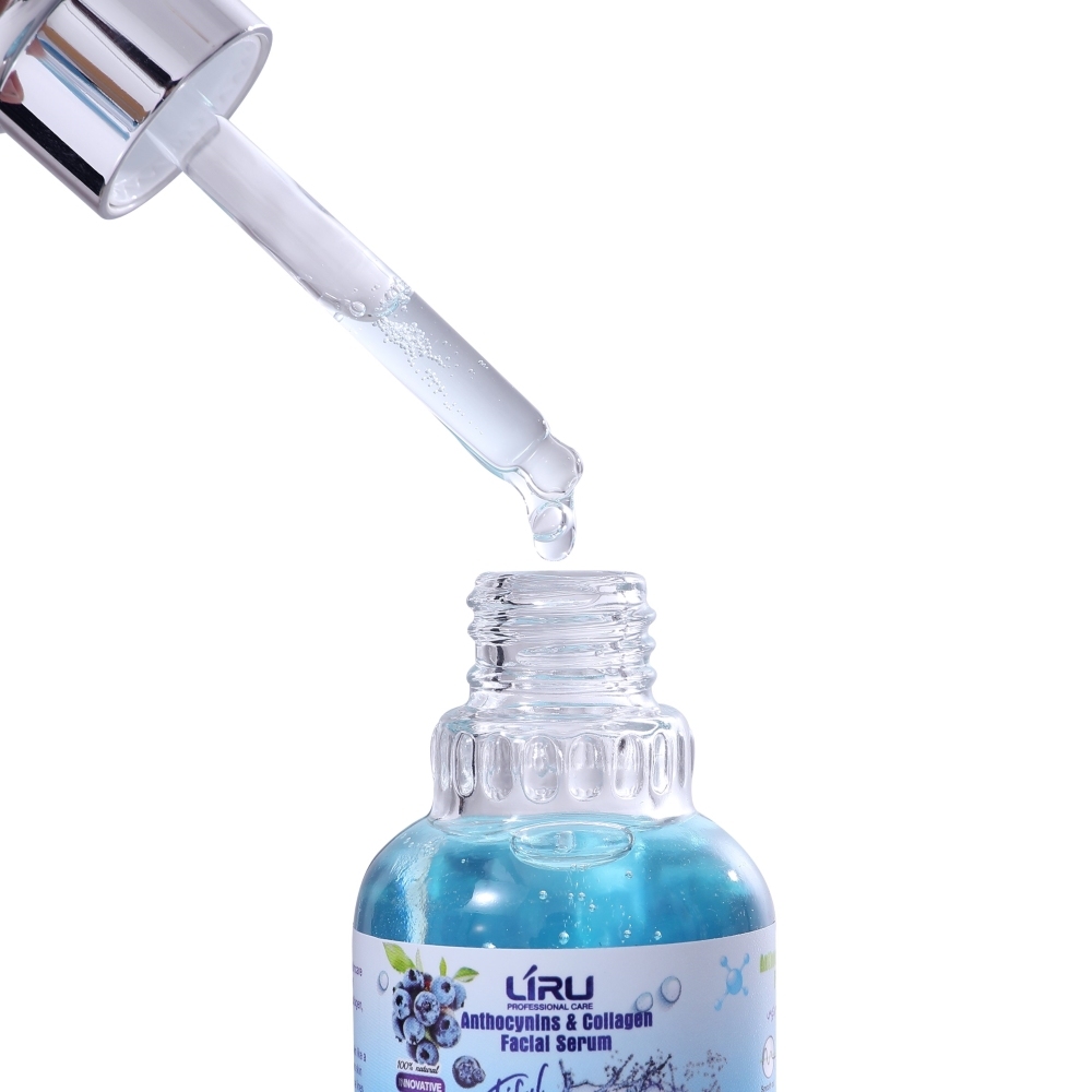 Liru Nourishing Anti-Wrinkle Blueberry Collagen Face Serum