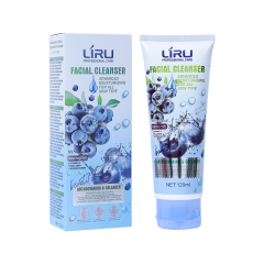 wholesale brightening collagen blueberry face wash