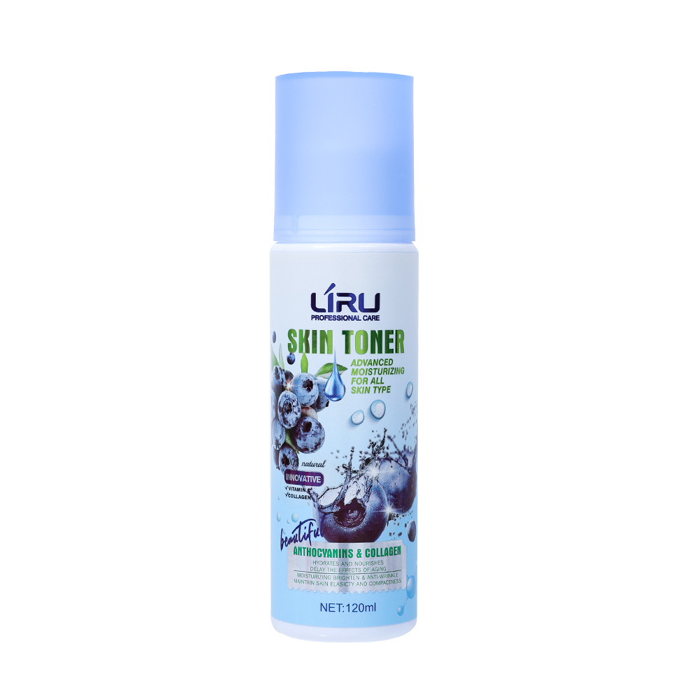 Collagen & Blueberry Face Toner for Refreshing Moisturizing and Facial Hydrating | Liru