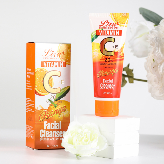 Custom Private Label Packaging for Vitamin C Cleanser - MOQ 500