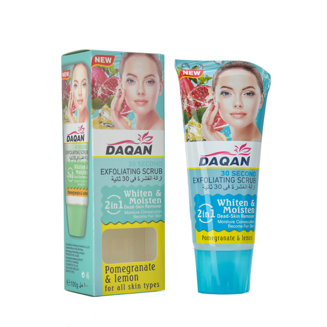 Gentle Body Lemon Natural Exfoliating Gel Brightening Moisten Scrub