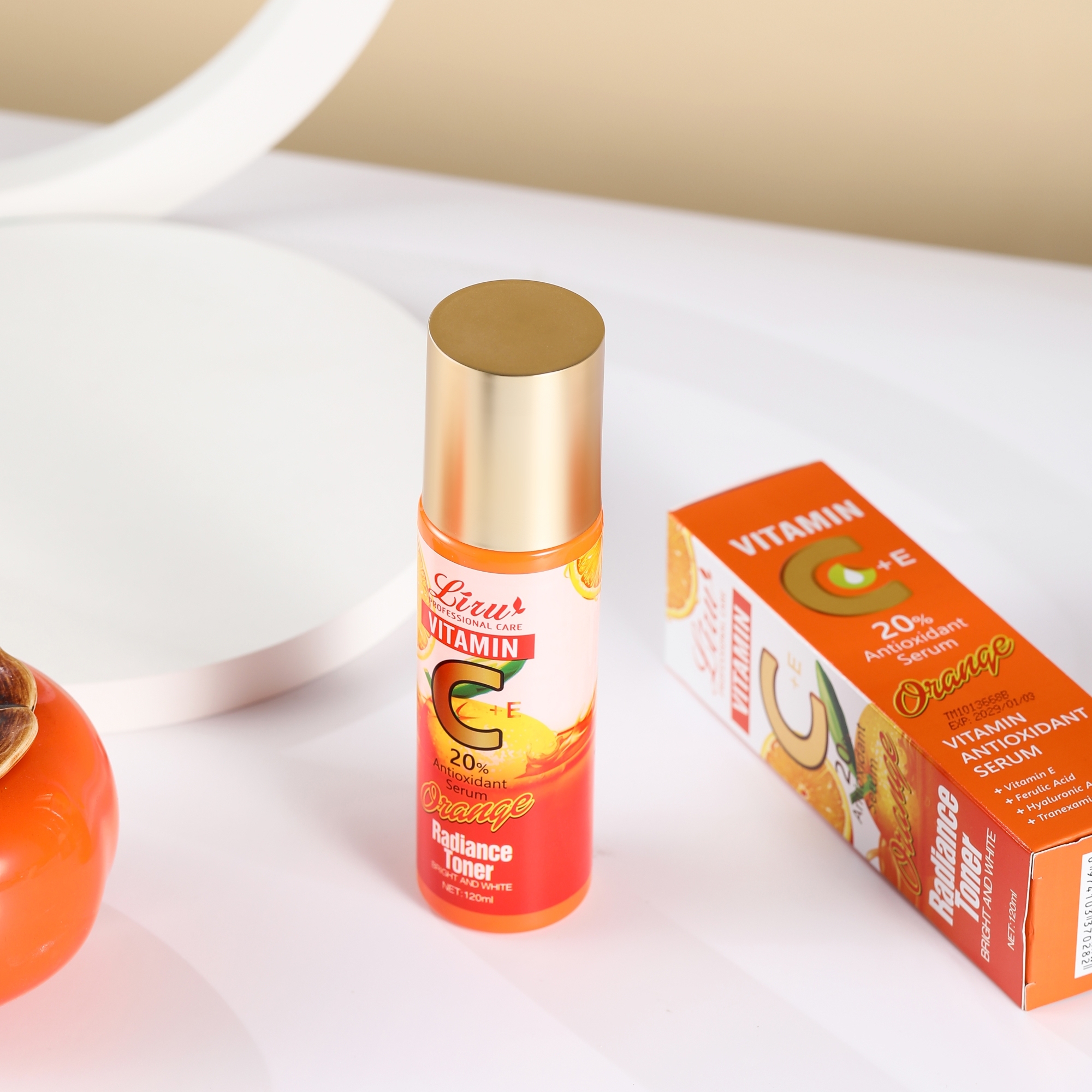 Bulk OEM Available Hydrating Vitamin C Brightening Face Toner