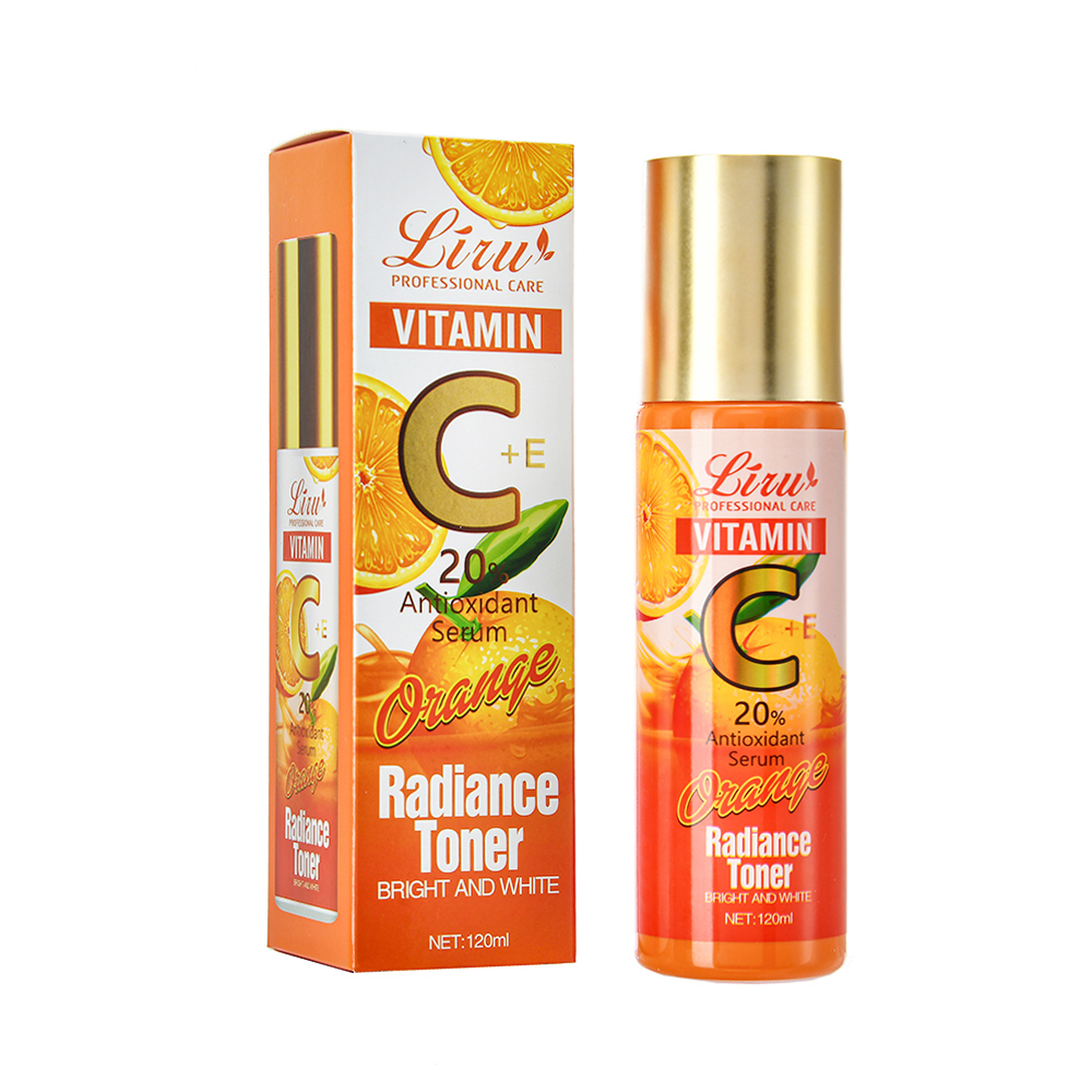 Custom Private Label Face Hydrating Liru Vitamin C Brightening Toner - MOQ 500 Units