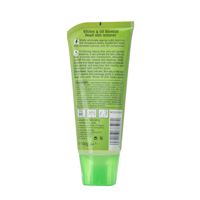 Aloe Vera Apricot Dead-Skin Remover Facial Exfoliating Scrub