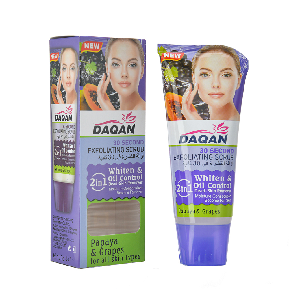 Hyaluronic Acid & Allantoin Natural Exfoliating Gel 30 Second Brightening Scrub