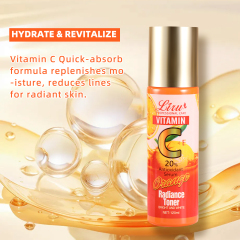 Face Hydrating Water Moisturizing Vitamin C Brightening Toner for Radiant Skin