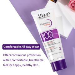 Liru Whitening Face Sunblock - Broad-Spectrum Mineral Protection Sunscreen