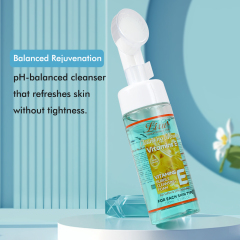Honey Infused Vitamin E Foaming Facial Cleanser for Deep Pore Purifying