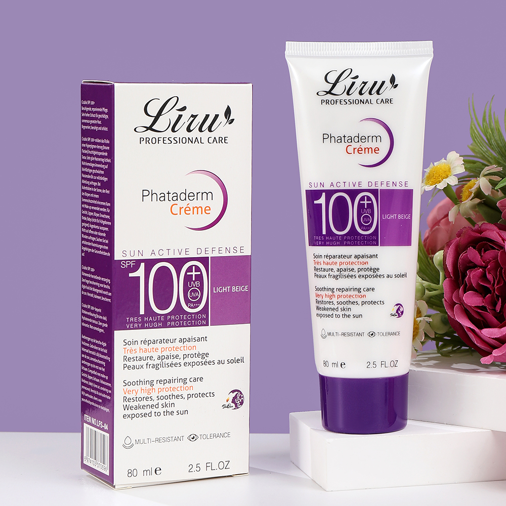 Moisturizing Body Sunscreen SPF100 | Suitable for Sensitive Skin | Liru skincare
