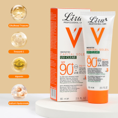 Liru Anti-Oxidation Sun Protection Body Face Sunscreen SPF 90