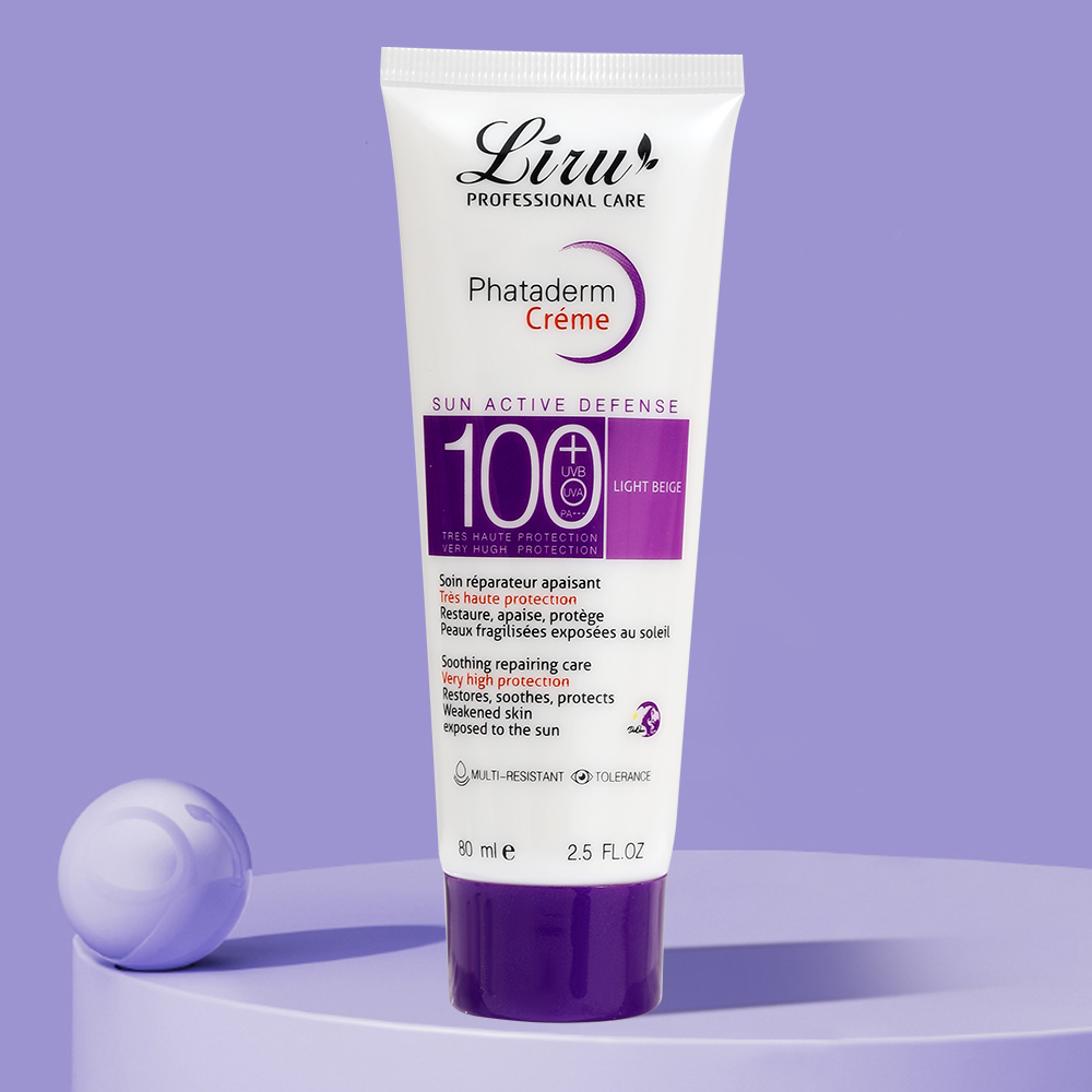 Liru SPF100 Mineral Sunscreen - Broad-Spectrum UVA/UVB Protection - Formula tested