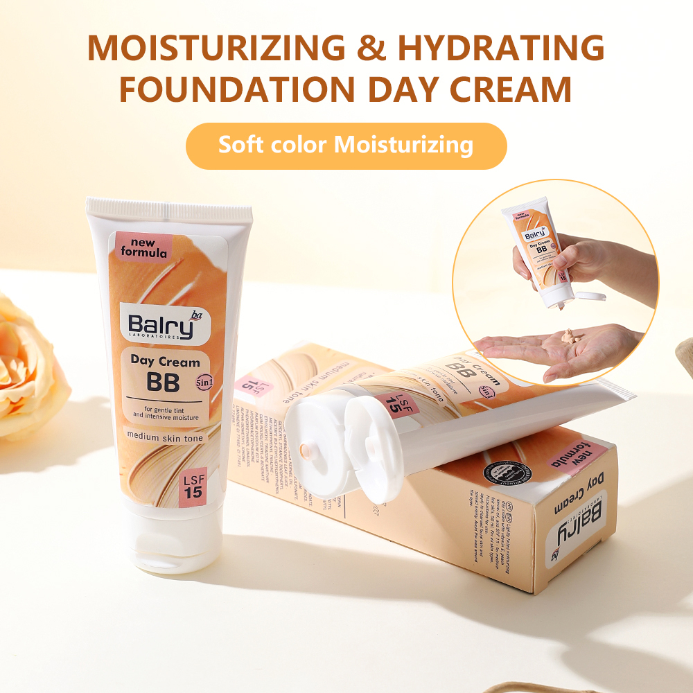 Long Lasting Waterproof Full Coverage Liquid BB Foundation Cream