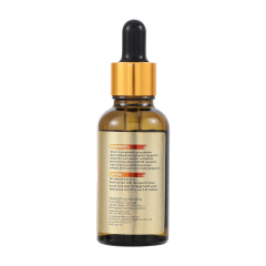 Ingredients list of Liru Collagen Vitamin C Serum, with Vitamin C and collagen for skin health