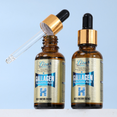 Applying Liru Serum for youthful skin