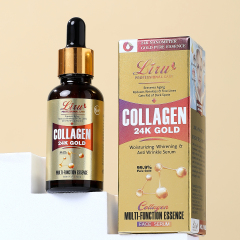 Radiant 24K Gold Collagen Anti-Aging Skin Brightening Youth Face Serum