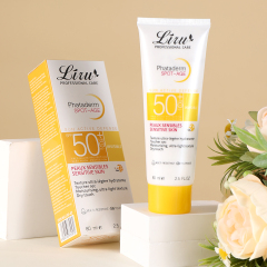 SPF50 Mineral Sunscreen Bottle & Packaging - Eco-Friendly Design