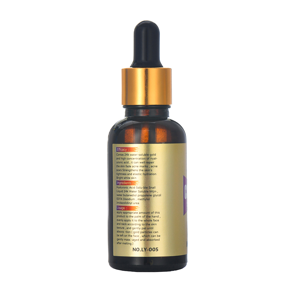 Radiant 24K Gold Collagen Anti-Aging Skin Brightening Youth Face Serum