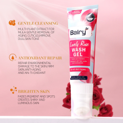 Rose Soothing Oil Control Face Wash Cleansing and Moisturizing Brighten Cleanser