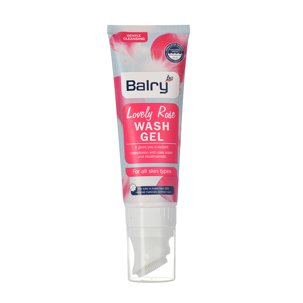 Rose Soothing Oil Control Face Wash Cleansing and Moisturizing Brighten Cleanser