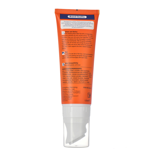 Vitamin C Brightening Moisturizing Oil Control Facial Cleanser