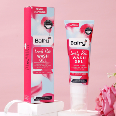 Rose Soothing Oil Control Face Wash Cleansing and Moisturizing Brighten Cleanser