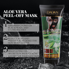 Aloe Vera Infused Deep Cleansing Acne Treatment Face Peel-off Mask