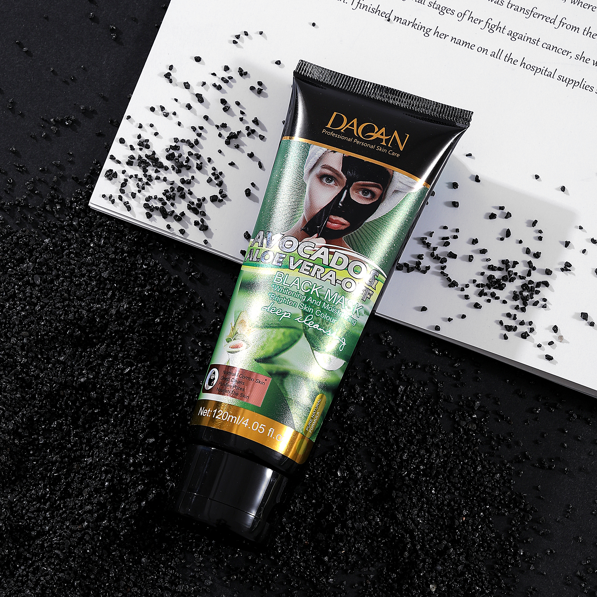 Aloe Vera Infused Deep Cleansing Acne Treatment Face Peel-off Mask