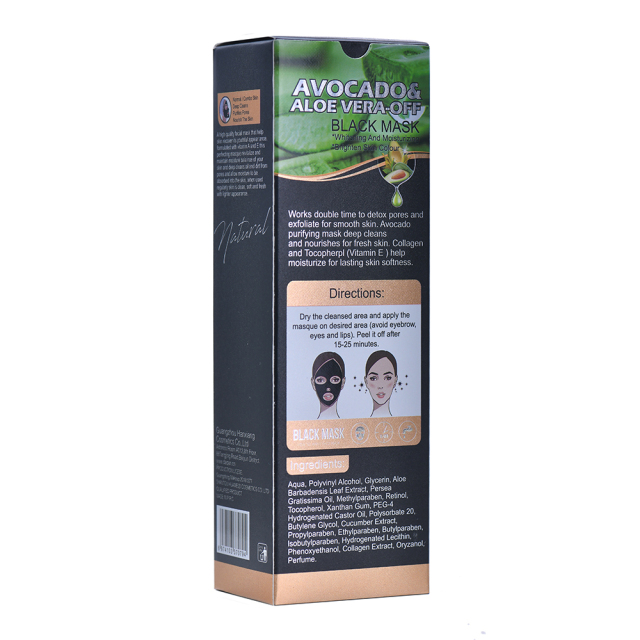 Aloe Vera Infused Deep Cleansing Acne Treatment Face Peel-off Mask