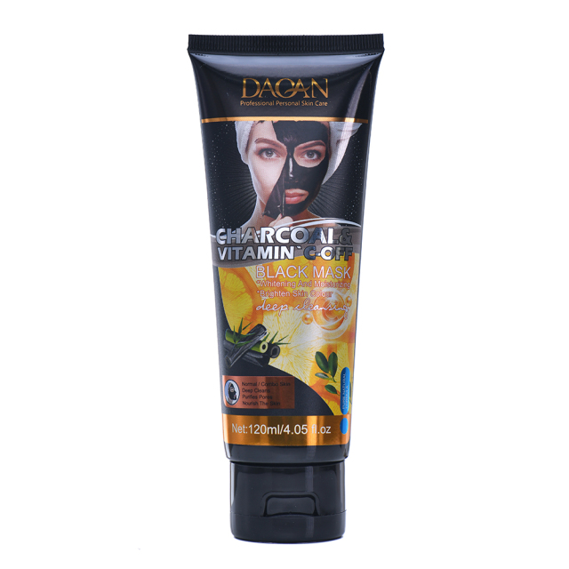 Daqan Charcoal Peel-Off Mask TUbe
