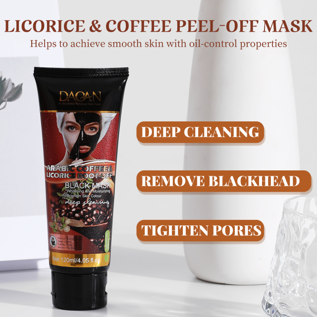 Deep Cleansing Licorice Mask Pore Minimizer Hydrating Exfoliating Peel-off Mask