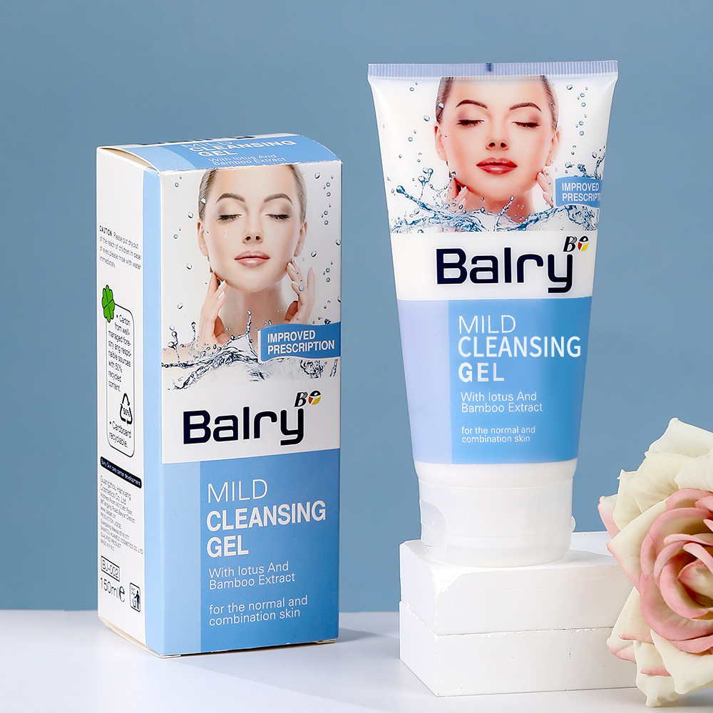 Bamboo & Lotus Foaming Face Wash Moisturizing Panthenol Facial Cleanser