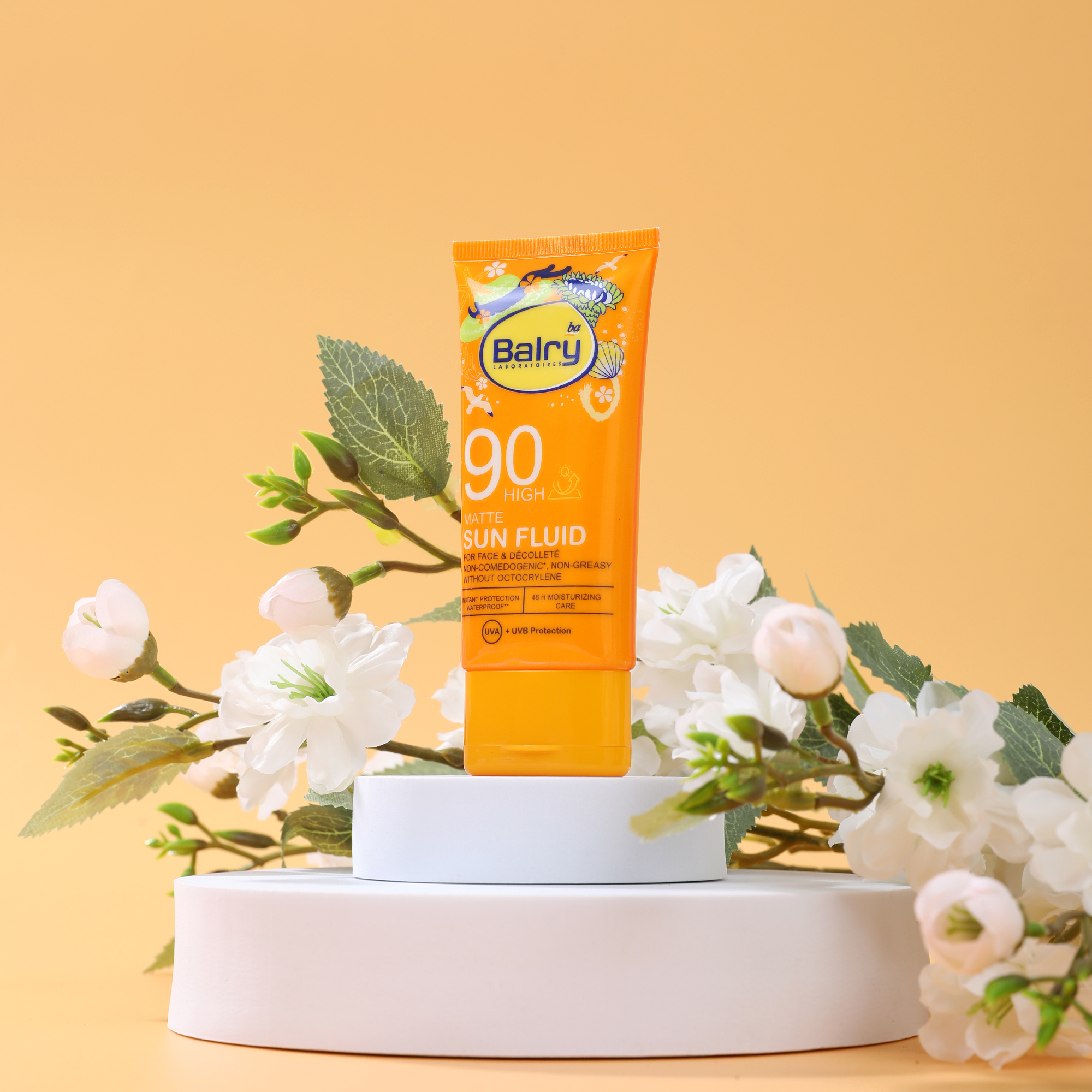 Balry Water-Resistant Quality Face Sunscreen UV Protection Sunblock