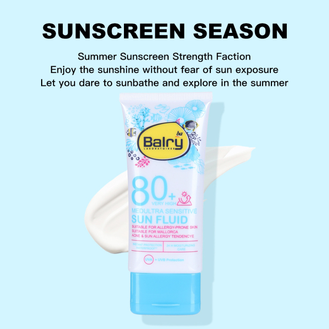 UV Protection Sun Care SPF80 Water-resistant Face Sunscreen