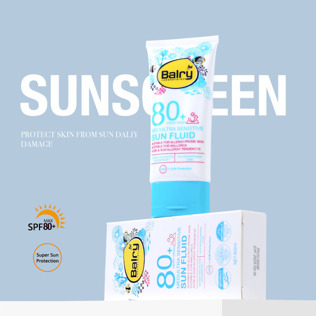 UV Protection Sun Care SPF80 Water-resistant Face Sunscreen