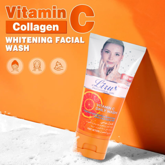Vitamin C Oil Control Facial Cleansing Gel Anti-Acne Face Wash