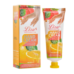 Orange Scent Whitening Moisturizing Hand Cream for Dry Skin