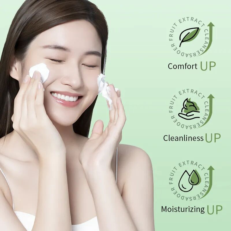 Aloe Vera Essence Moisturizing Anti Acne Deep Pore Cleansing Face Wash