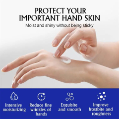 Rose Fragrance Snail Hand Cream for Nourishing Hand Care