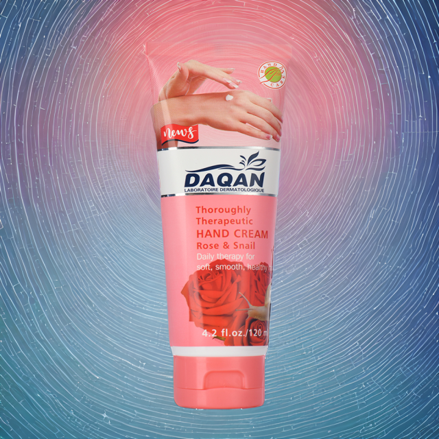 Rose Fragrance Snail Hand Cream for Nourishing Hand Care