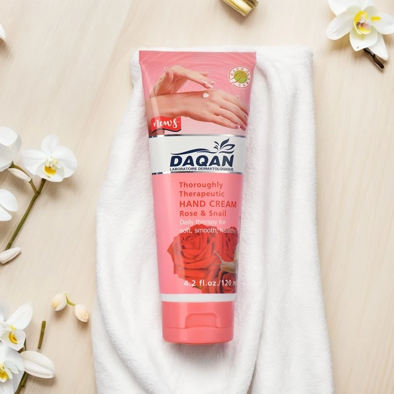 Rose Fragrance Snail Hand Cream for Nourishing Hand Care