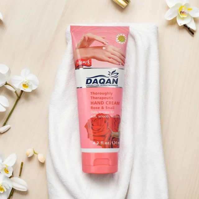 Rose Fragrance Snail Hand Cream for Nourishing Hand Care
