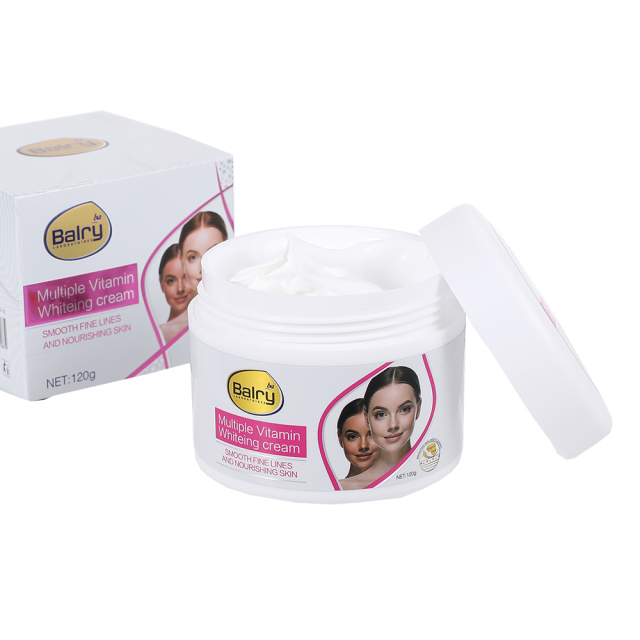 Multiple Vitamin Whitening Face Cream for Brightening and Dark Spot Removal
