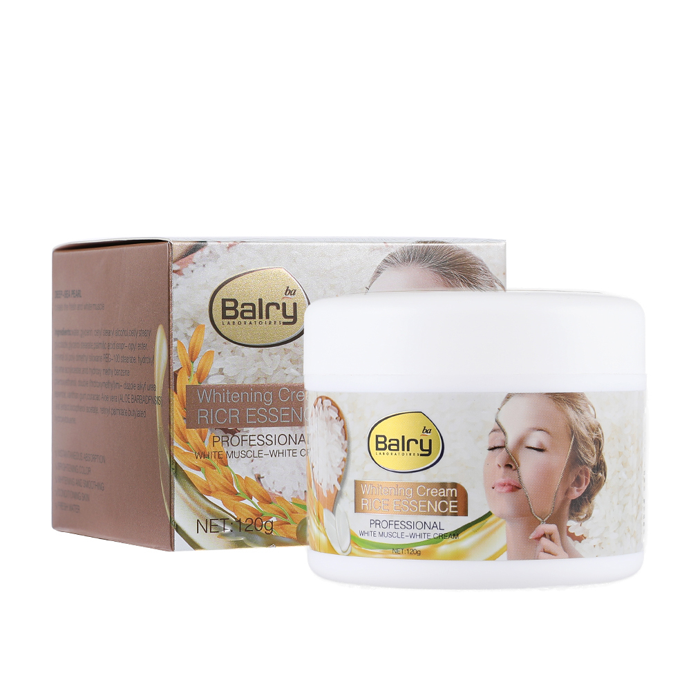 Brightening Facial Skin Whitening Care Rice Extract Face Cream