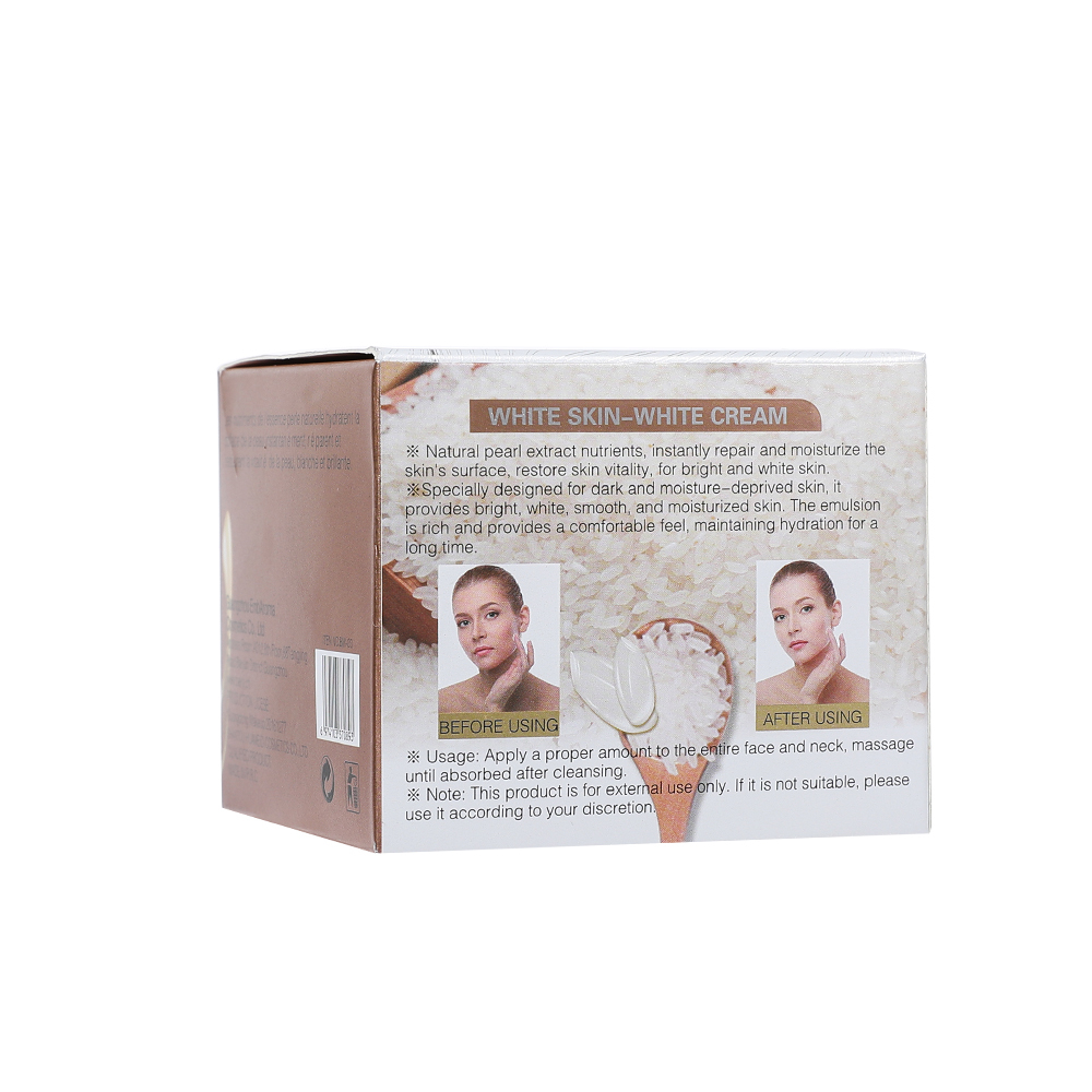 Brightening Facial Skin Whitening Care Rice Extract Face Cream
