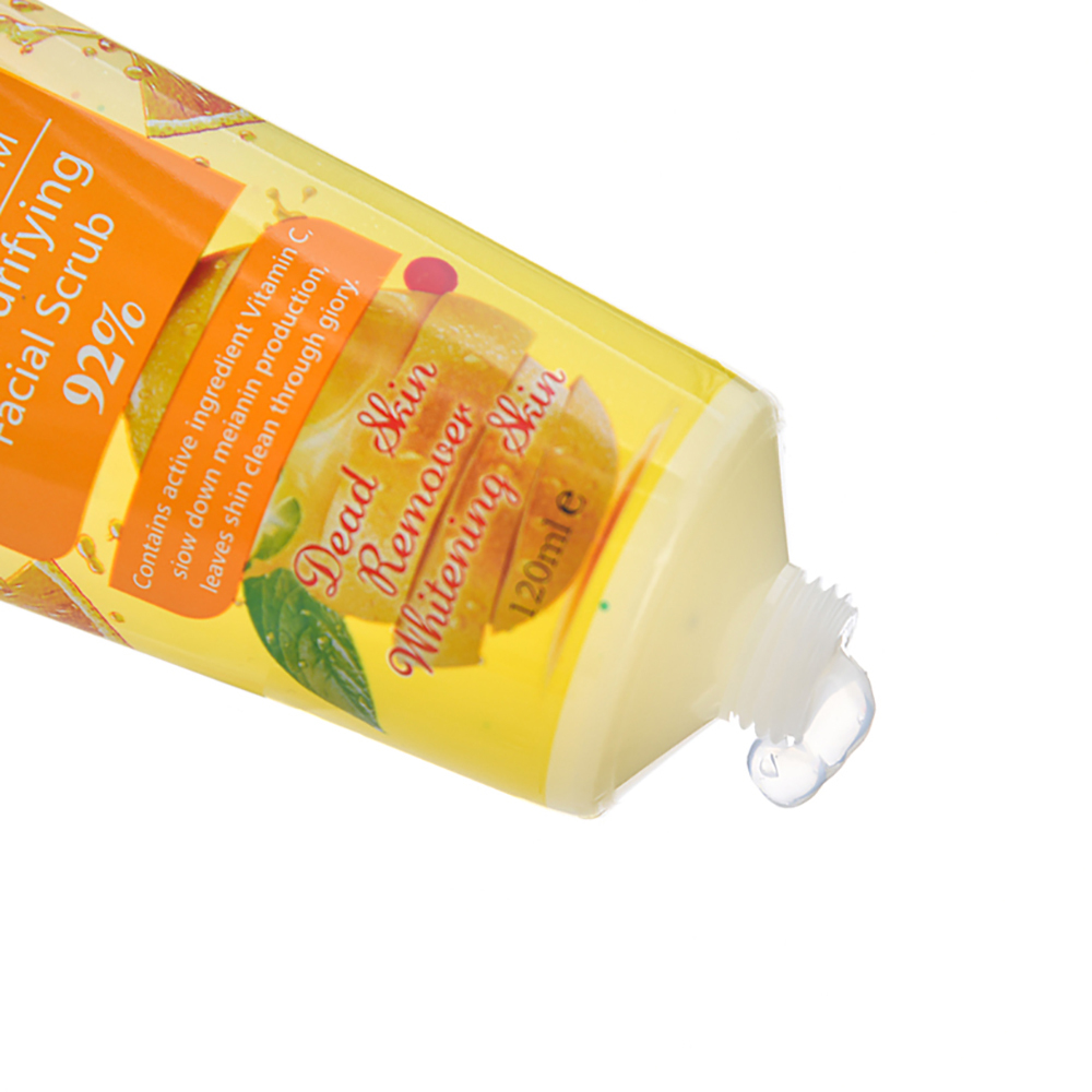 Balry's Vitamin C Facial Scrub with mild smooth texture