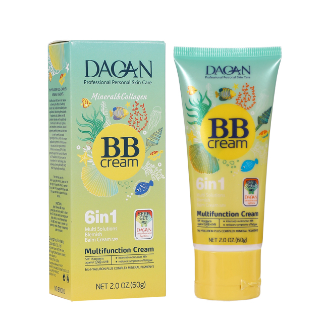 Natural Finish Long-Lasting Waterproof BB Cream Liquid Foundation