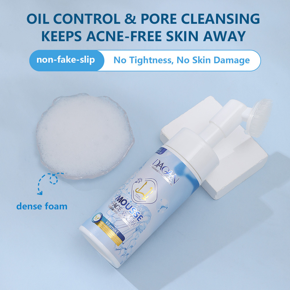Vitamin E Gentle Makeup Remover Hydrating Foam Face Wash