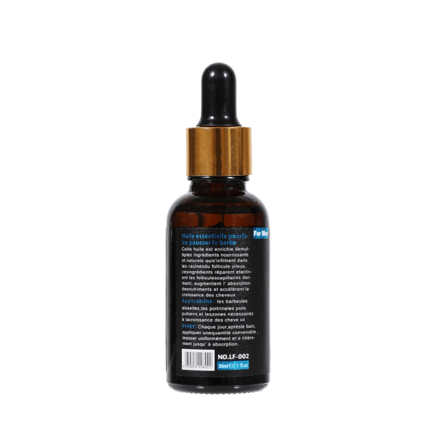 Essential Beard Oil Nourishing Hair Growth & Density for Men